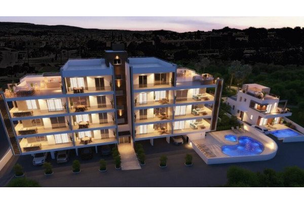 Pafos, Na sprzedaż 3-pokojowe mieszkanie w Kato Pafos 